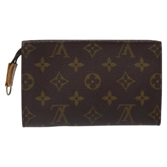LOUIS VUITTON Monogram Bucket PM Accessory Pouch LV Auth am8105 - Picture 1 of 16